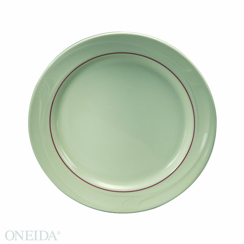 Oneida Hospitality Espree 7" Bone China Appetizer Plate