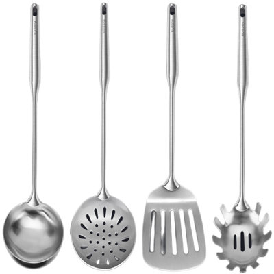 Wuyi 4 Piece Stainless Steel Cooking Utensil Set -  B113728