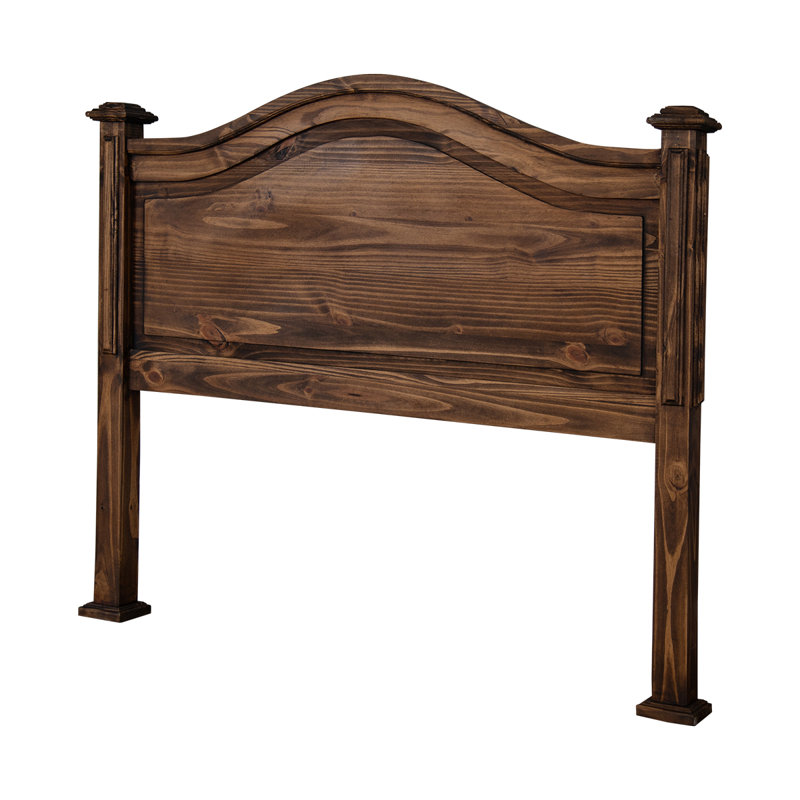 Mesa Crest Espresso Solid Wood Headboard, Brown