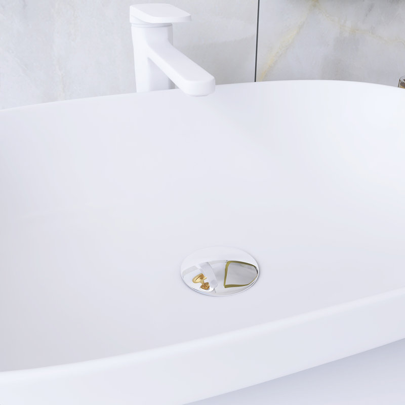 55 In. Stylish Wall-Mounted Bathroom Vanity With Ceramic Basin