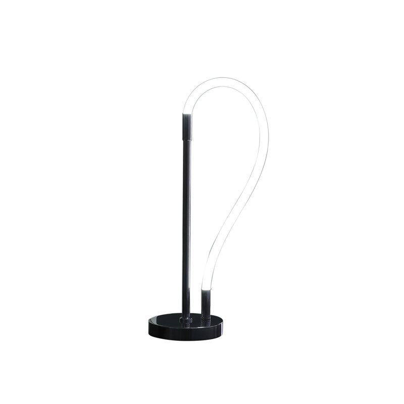 Lampe de table 20,5 po Merity, Argent