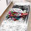 Tapis ultra moelleux fabriqué à la main avec un motif géométrique moderne pour des espaces intérieurs dynamiques-115909095