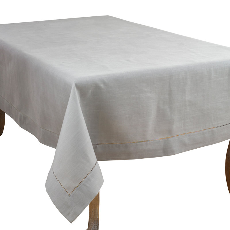 Polyester Tablecloth, 120" L x 70" W, Gray