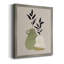 Simple Bud Vases II, toile encadrée de qualité supérieure - prête à être accrochée-410586325-410586324