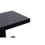 Table d'appoint Canyon 18 po, aucun assemblage requis, finition clou de girofle, chêne massif et placages, l P 24 po H, table de rangement rustique 18 po, chaise haute