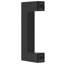 Metro Lane Cabinet Handles 10 Pcs Black 64 Mm Stainless Steel-1091514190-1091514187