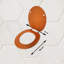 Ackryod Soft Close Elongated Standard Toilet Seat-1211878693