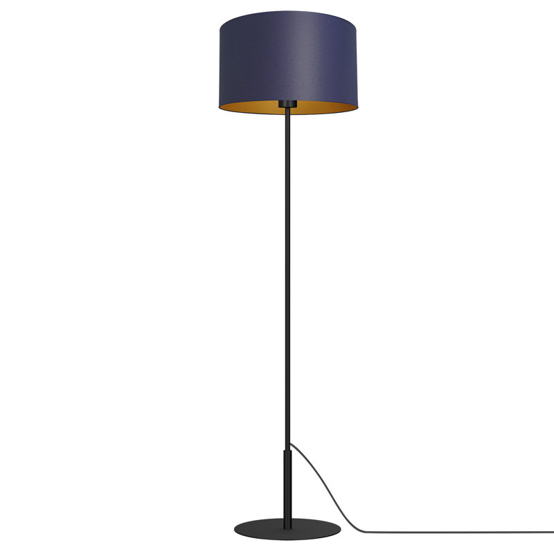 Conesville 150cm Traditional Floor Lamp Set, Blue