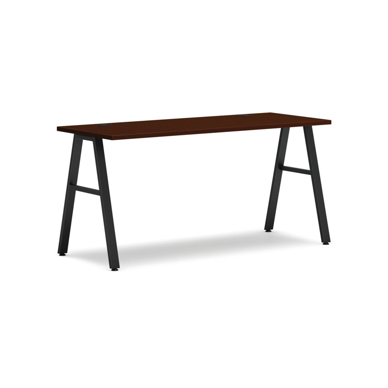 Bureau Mod A, Acajou traditionnel, L 60 po x P 24 po