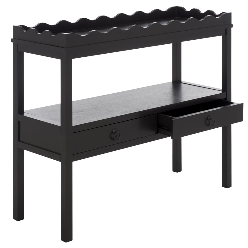 Darlyn 2 Draw Console, Matte Black