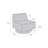 Mirash Upholstered Swivel Slipper Chair-1058628675