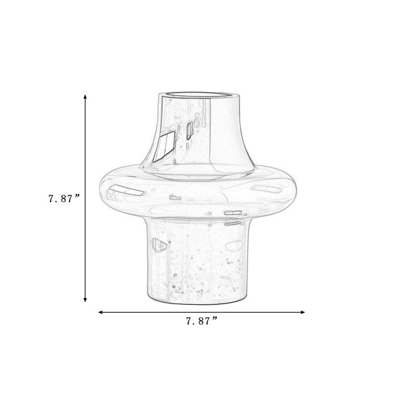 Vases de table Amber, Short