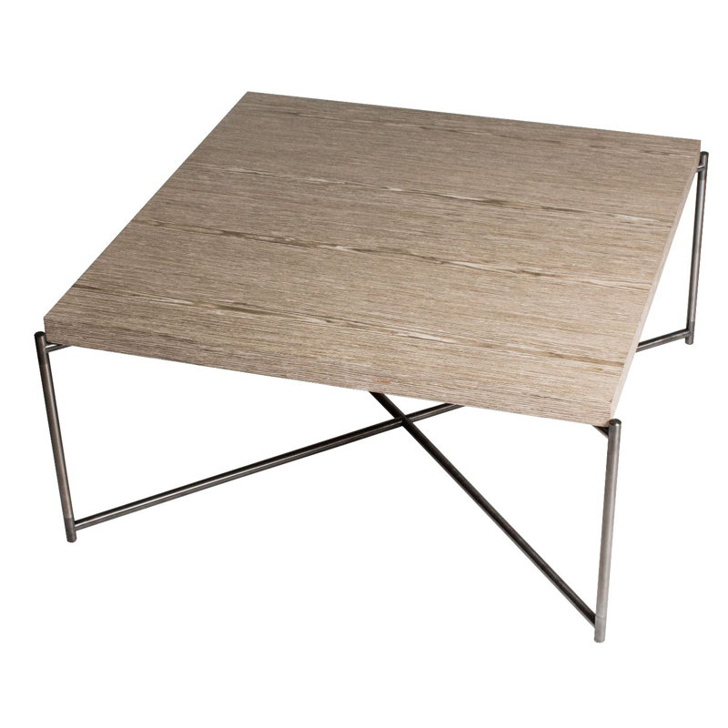 Bedell Four Leg Coffee Table, Metal