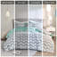 Ensemble de literie pour lit simple / simple Aqua TG, polyester hypoallergénique, style moderne invitant