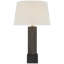 Chapman & Myers Reeve 29" Table Lamp in Vintage Carrara with Linen Shade-990529245-990529246