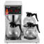 12 Cups Commercial Drip Coffee Maker with 3 Glass Carafes and 3 Warmers Office