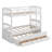 Wood Bunk Bed With Trundle And Drawers-1200711276