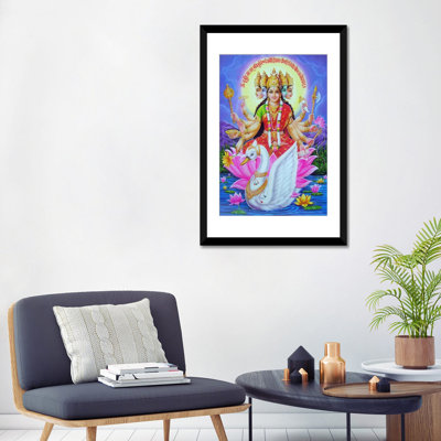 «Hindu Goddess Gayatri», impression sur toile