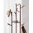 Rotatable Solid Wood Clothes And Hat Stand-106358908