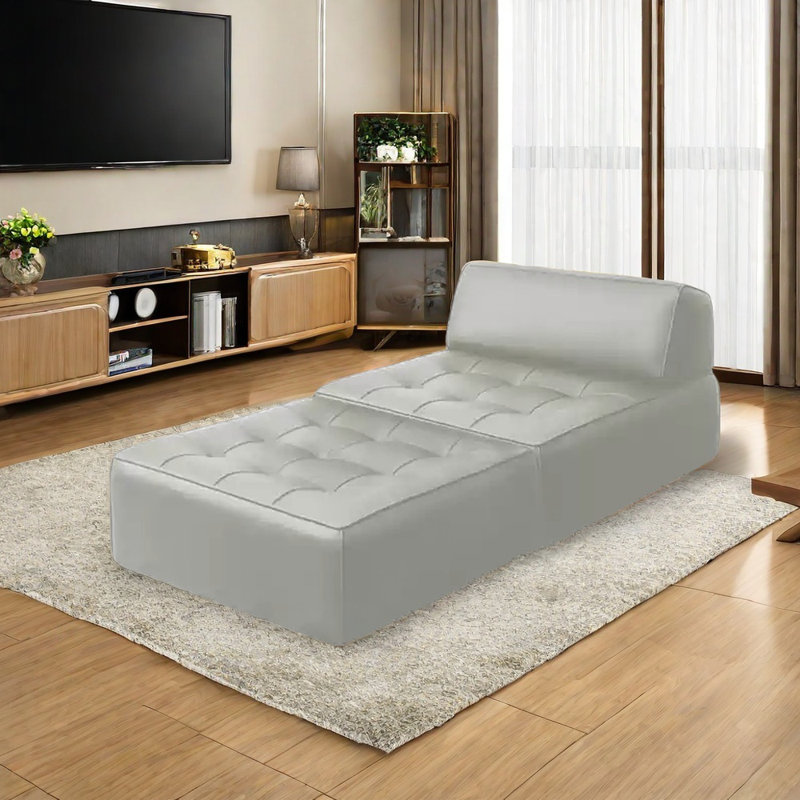 Chaise multifonctionnelle en bois massif bricolage, Gris