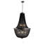 Lustre en maille noire 6 lumières Macungie