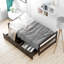 Lit plateforme avec deux tiroirs-106978338