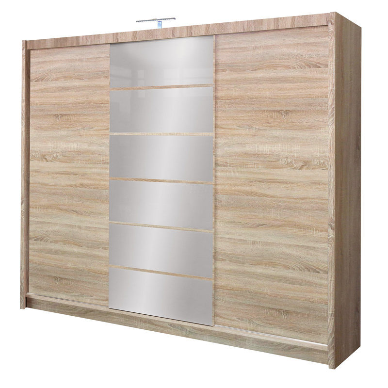 Manufactured Wood Wardrobe, Oak
