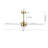 5 Blades Indoor Ceiling Fan Dimmable LED Light Kit And Remote , 6-Speed Noiseless Reversible DC Motor-2054405702-2048701226