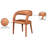 Sylvester Faux Leather Dining Chair-1854756139