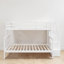 Lit superposé en bois avec escalier de rangement-651231500-671270620