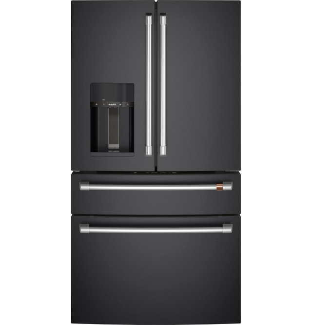 French-Door Smart Refrigerator, Matte Black