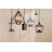 Cleveland 3 - Light Lantern Cylinder Chandelier in English Bronze-1073903733