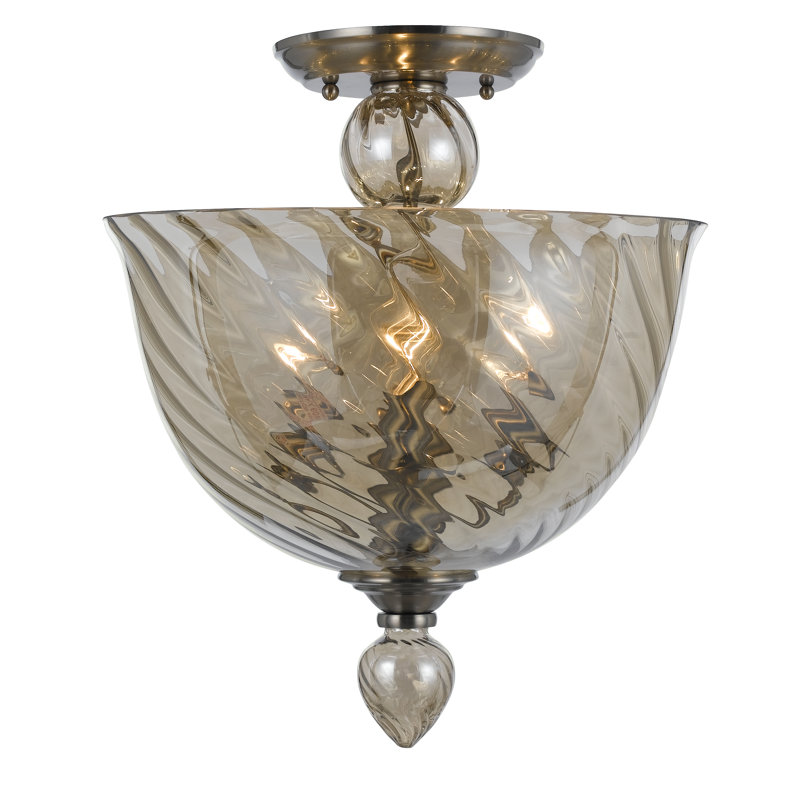 Harper Glass Flush Mount