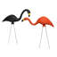 Spooky Spooky Halloween Flamingo Lawn Ornament Set