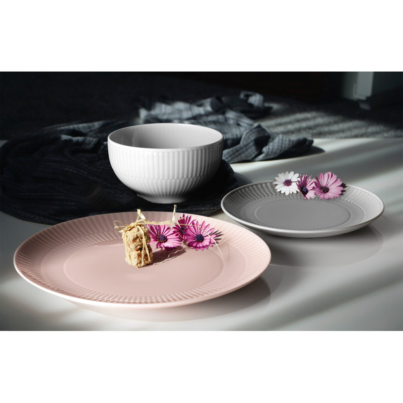 Amina 27.8cm Porcelain Dinner Plate, Pink