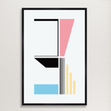 Symbol Map VI Print by Sonia Noir