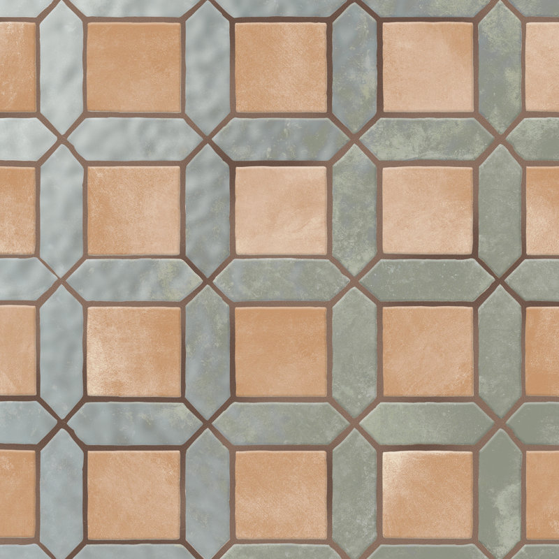 Picket Arenta 14-5/8 In. X 22-1/2 In. Porcelain Floor And Wall Tile, Green