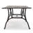 Outdoor Cast Aluminum Rectangular Dining Table
