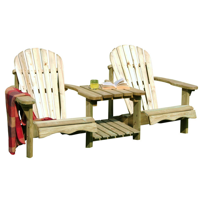 Pauls Valley Outdoor Adirondack Set