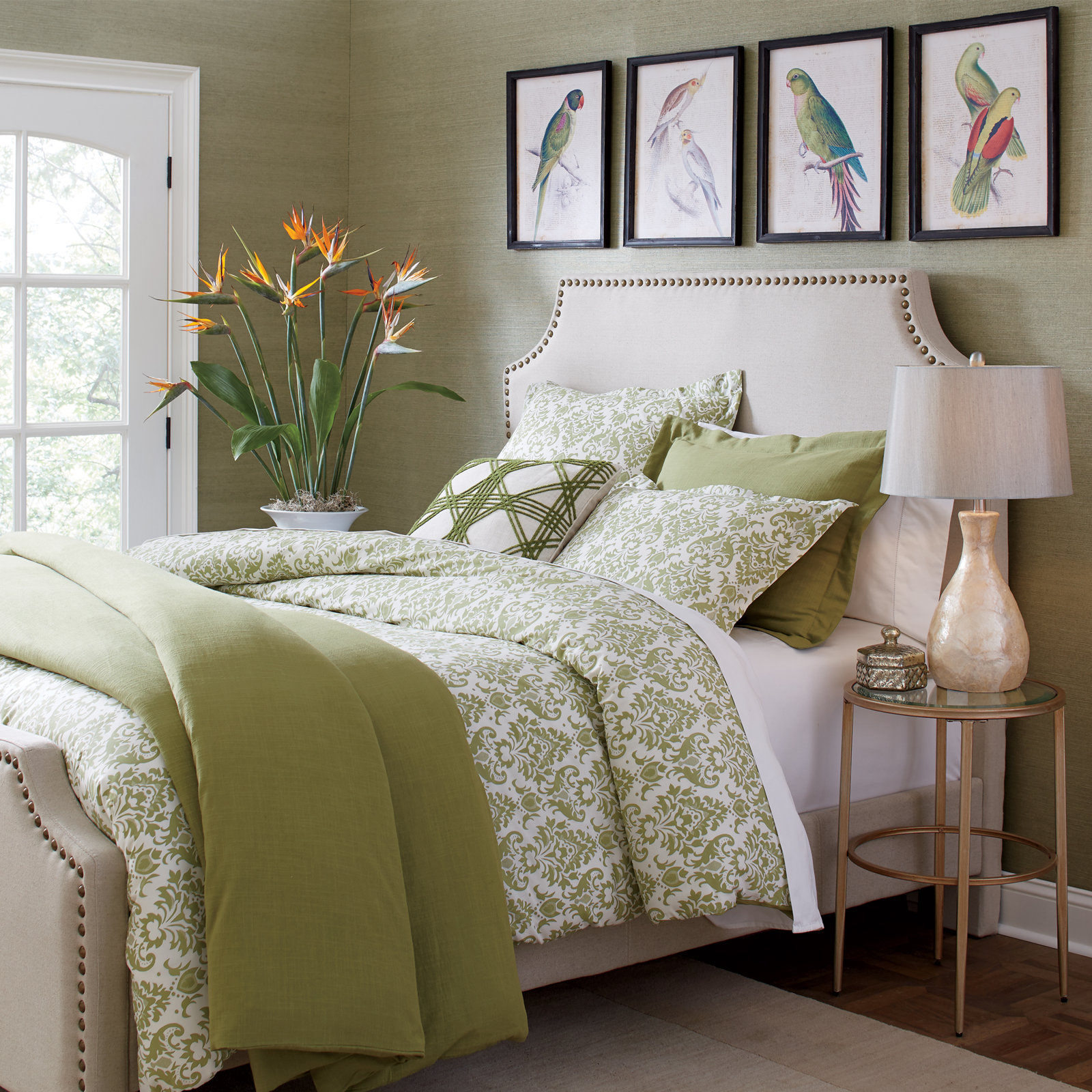 Acworth Cotton Duvet Cover Set, Full / Queen Duvet Cover + 2 Standard Shams