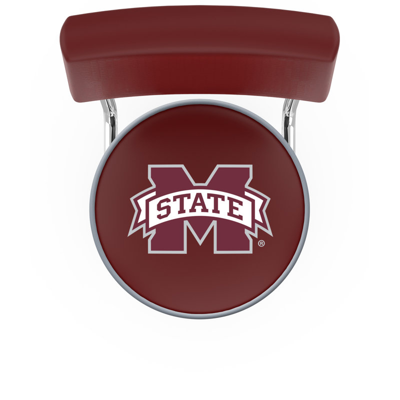 Tabouret de comptoir pivotant de 25 po NCAA, Université de l'état du Mississippi