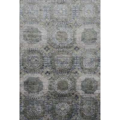 Premium Machine Washable Ralston AMF1944 Panels Rug