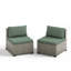 Ensemble de 2 chaises d'extérieur en osier pour l'extérieur-1004423317
