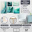 Coleigh - Ensemble de 5 impressions sur toile à spirales abstraites-103334656