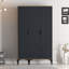 Berend 3 Door Manufactured Wood Wardrobe-1680515924