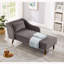 Banc rembourré en velours-93573798