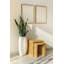 Ensemble de 2 tables gigognes Natural Rattan