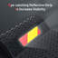 Wheel Stopper W/warning Strip Rubber Draught Excluder