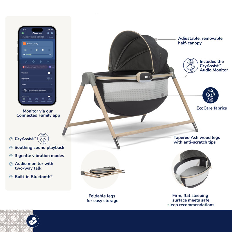 Maxi-Cosi Sibia Bassinet, Onyx Heritage