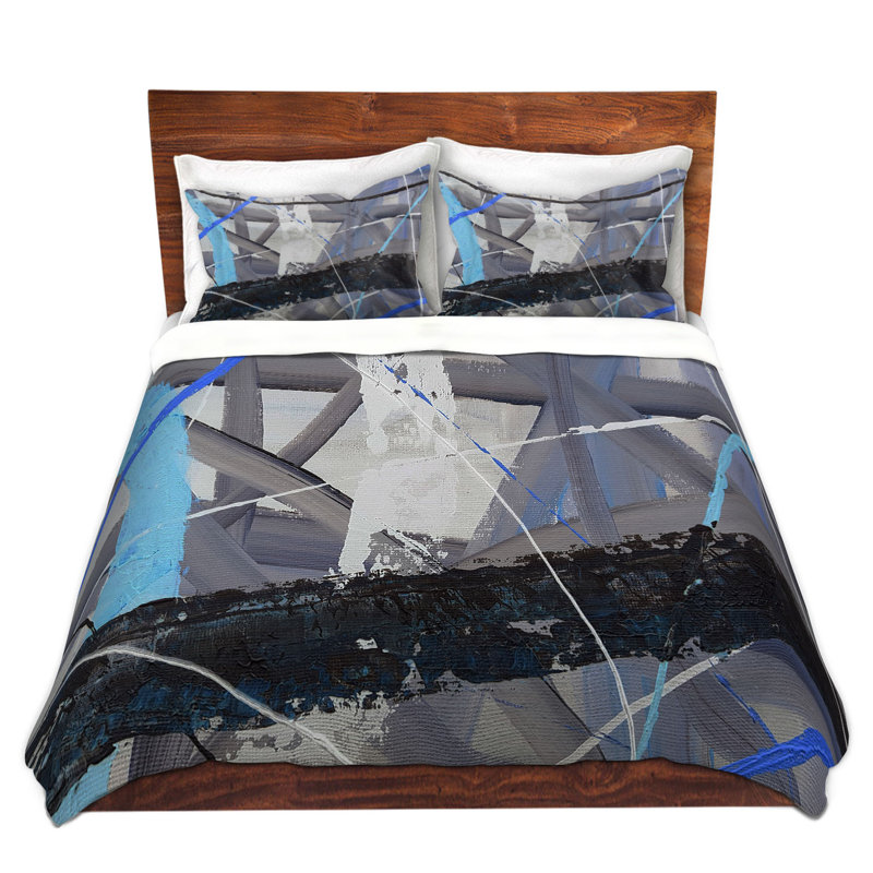 Ensemble de housse de couette en microfibre DiaNoche par Ruth Palmer - Tangled Web 2